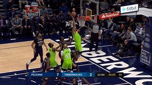300K views · 115 shares |  Karl Anthony Towns puts together a monster performance, finishing with 27 PTS, a career-high 27 REB, and 4 BLK in the Minnesota Timberwolves home W! #AllEyesNorth | NBA | Facebook