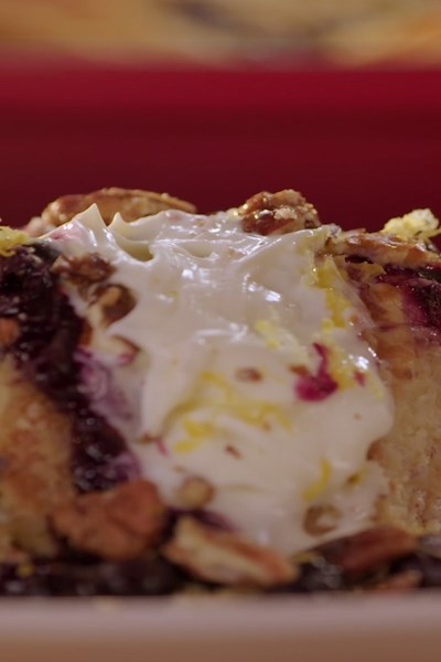 Overnight pancake casserole, the perfect brunch solution
