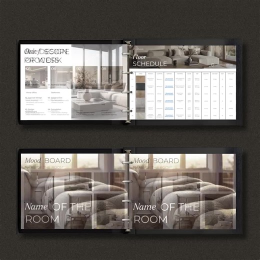 Quiet Luxury Interior Design Bundle, 52 Pages, Project Presentation, FF&E Schedule Templates, Indesign, Canva, Powerpoint - Etsy