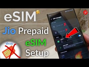 How to Activate eSIM in Android Device? ⚠️ eSIM Setup full process⚡अब SIM Card की जरुरत नहीं ! #esim