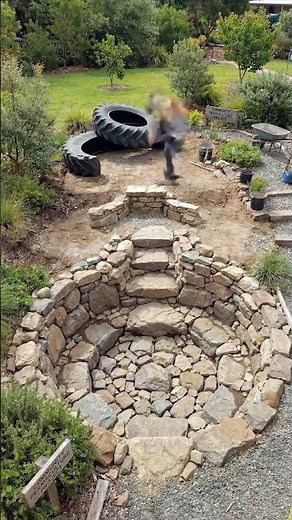 DIY Tiered Garden Pond & Waterfall