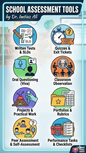 School Assessment Tools😊#shorts #learning #assessmentforlearning