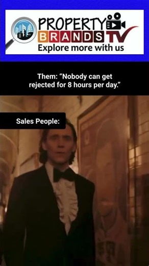 Fun Time ~ Rejection feels Normal! Welcome to Sales! #realestate