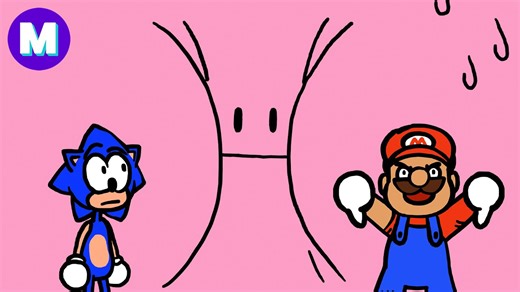 Sonic, Mario & Kirby - Hero swap!