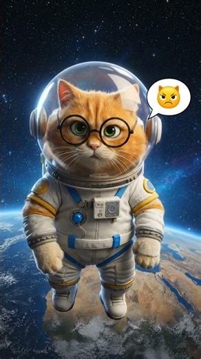 Space mein rona mana hai! 🚫😭 ?? Jaanne ke liye dekho! 🚀🐱 #SpaceFacts #AmazingScience #BilluGyaan