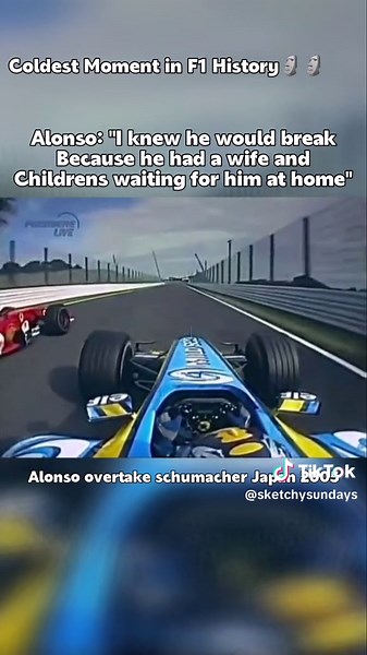 Alonso Overtakes Schumacher at Suzuka 2005 | Coldest Alonso Moment Ever