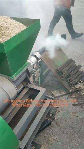 Diesel engine pini kay briquettes machine