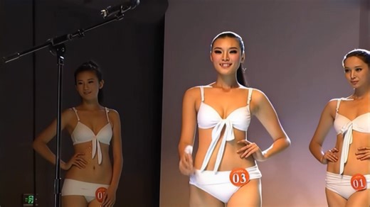 2012环球时尚超级模特大赛中国总决赛 Starlight Sharp模型AI修复