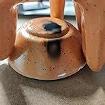 Handmade Ceramic Scented Aroma Essential Oil Burner Diffuser Wax Melt Warmer Humidifier Aromatherapy Romantic Candle Tealight Home Room Office Decor Housewarming for Frankincense Lavender Oil Blends