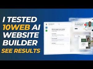 10web Ai builder Review/Tutorial - Is This Ai Website Builder Worth It?