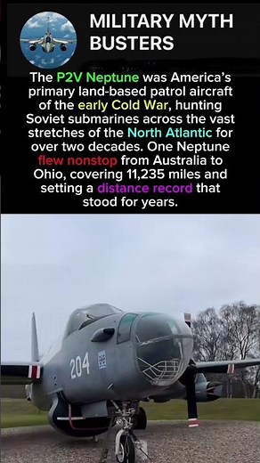 The Patrol Plane That Hunted Soviet Submarines for 20 Years