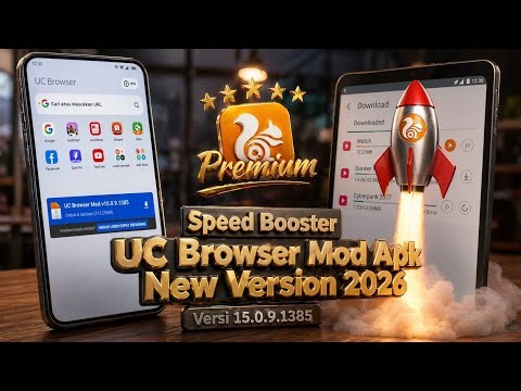 UC Browser Mod Apk | Versi 15.0.9.1385 | Update Fitur Terbaru 2026