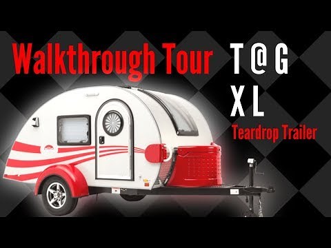 T@G Teardrop Trailer XL by nüCamp RV - Walkthrough Tour