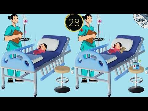 Hospital Bed Brain Teaser: Spot the DIFFERENCE!