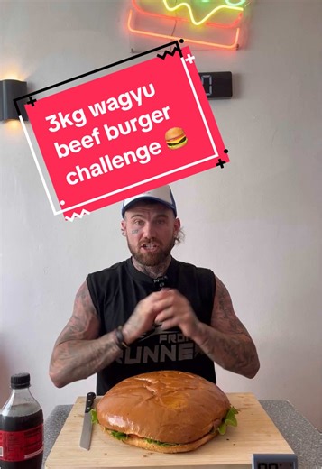 3kg Wagyu Beef Burger Challenge at Luxburgs
