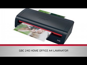 GBC 240 Home Office A4 Laminator - Product video (EN)