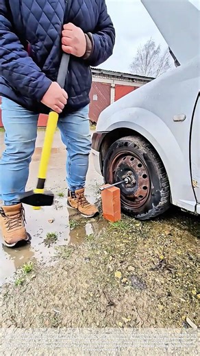 Hammer's Missed Target: The Tire That Took a Hit