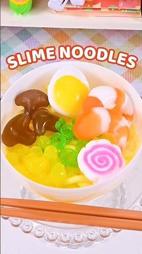 Unboxing our DIY Instant Ramen Noodles Slime Science Kit 🍜👩‍🔬 #stem #educationaltoys #shorts