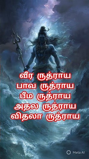 Rudra shiva Stotram mantra🔱🕉️✨🙏 #shiva #sivamantra #sivanmass