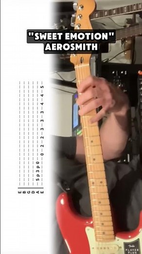 "Sweet Emotion" by Aerosmith (with guitar tabs) 🤘