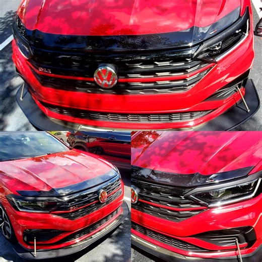 MK7 Jetta & GLI | Just installed the WeatherTech hood protector Just in time for Mean Muggin Monday | Facebook