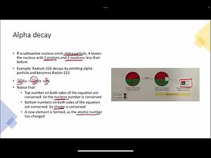 Radioactivity | Part 6: Equations of radioactive decay | O Level Physics