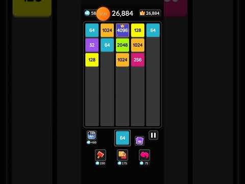 2048 Fusion Color Tile Merge - Gameplay walkthrough - 2026/04/03