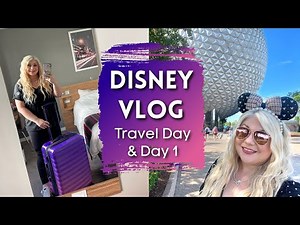 WALT DISNEY WORLD VLOG ✈️ TRAVEL DAY TO ORLANDO AND FIRST DAY IN EPCOT | SEPTEMBER 2023