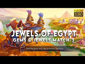 Jewels of Egypt: Gems & Jewels Match-3 Game Review 1080p Official G5