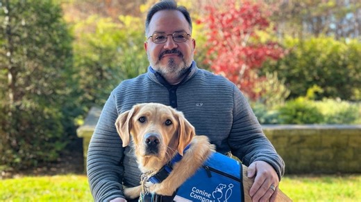 Canine Companions help give disabled veterans a new life | 7News Salutes