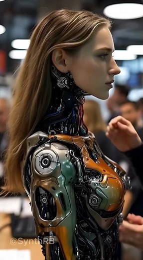 Satisfying Robot Fix: Tiny Neck Adjustment (Close-Up)