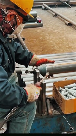 Grid Frame Welding Process ⚡ Satisfying Factory Work