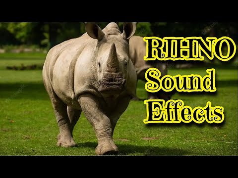 Rhinoceros Sound Effects