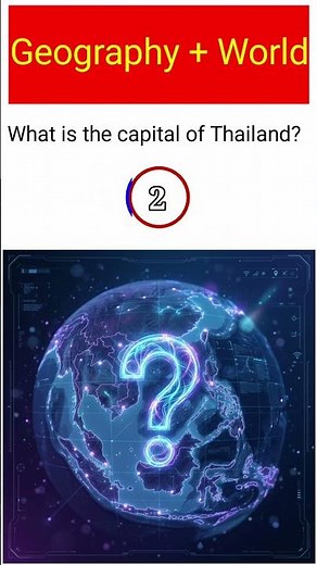 Do You Know This? 🤔 Capital of Thailand | Quick GK Quiz Thailand #kingofthailand #thailandhistory