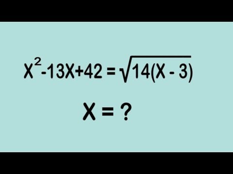 Math Olympiad l Find all Real Solutions l Don't Guess