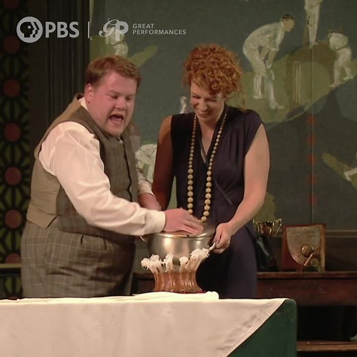 Francis Henshall attempts to serve lunch to both of his guvnors at the same time. | Great Performances l PBS