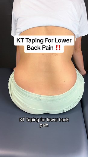 KT Taping for Lower Back Pain: Effective Pro Tape Techniques