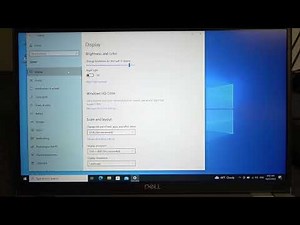 How to Enable and Disable Night Light on Dell Latitude