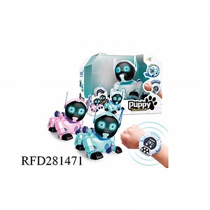 [Hot Item] RC Robot Dog 360-Degree Flip Remote Control Robot Dog Toys with Light and Music