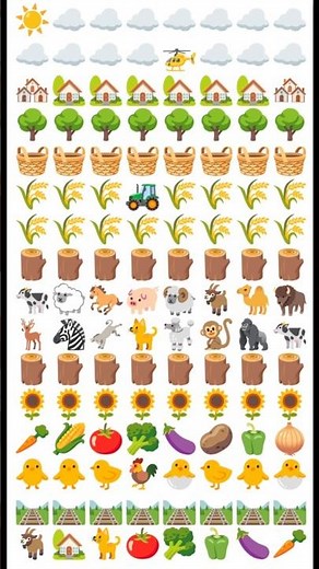 [Emoji Tutorial] Create a Happy Farm with Emojis! 🚜🐄