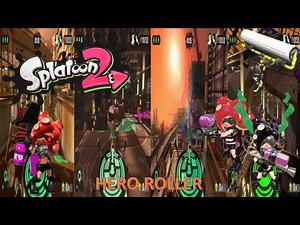 Splatoon 2 - All Octoling Levels with Hero Roller