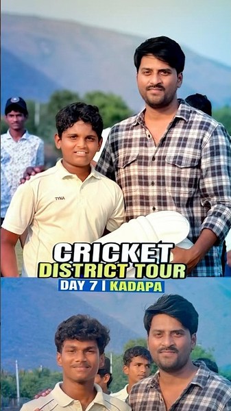 Day 7 – Kadapa 🏏🔥 | Cricket Challenges with Followers | Cricket District Tour