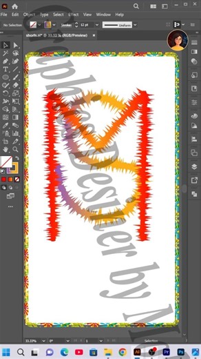 creative Logo design - Abode illustrator #logo #logodesign #design #viral