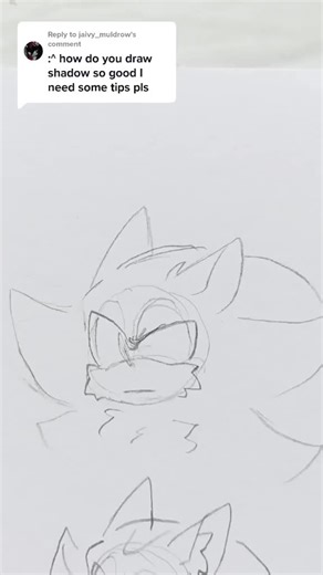 Drawing Tutorial: How to Draw Shadow the Hedgehog