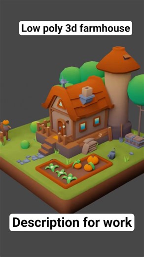 low poly stylized game asset #lowpoly #gameready #unity #unrealengine #gamet #polyart #lowpolygon