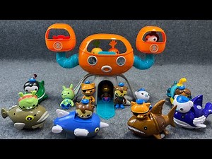 7 Minutes Satisfying with Unboxing Octonauts Toys，Octopus Castle Collection ASMR | Review Toys