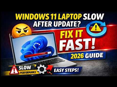 Windows 11 Laptop Show After Update ? Fix It Fast (2026 Guide)