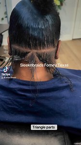 2.2K views · 100 reactions | #forneybraider #dallasbraider #boxbraids #braidstyles #heathbraider #rockwallbraider #boxbraids #triangleparts #Terrellbraider #tribalbraids #roycecitybraids | Sleek Braids NWigs Rockwall | Facebook