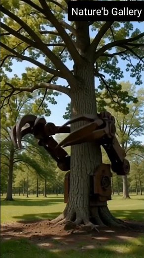 a flying mechanism fully remov a tree
