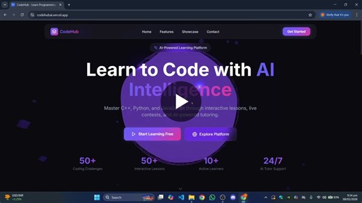 #aiineducation #fullstackdevelopment #competitiveprogramming #learningbybuilding #reactjs #fastapi #mongodb #problemsolving | Muhammad Umar